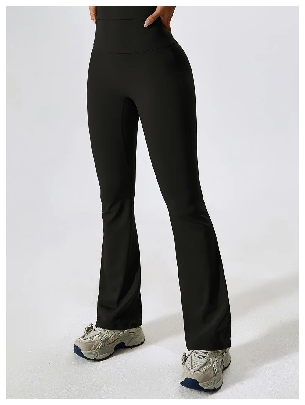 NIEUWE BREDE FLARE LEGGINGS