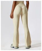 NIEUWE BREDE FLARE LEGGINGS