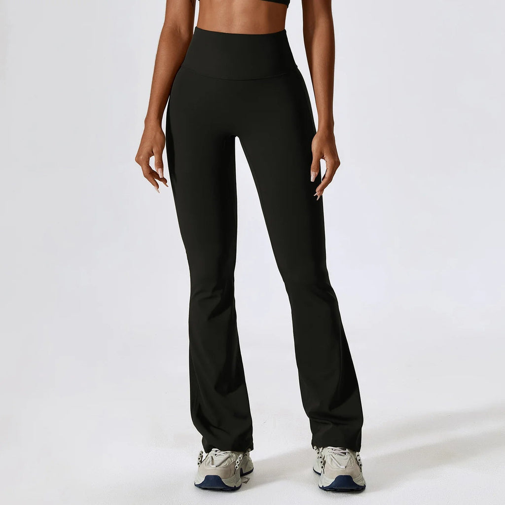 NIEUWE BREDE FLARE LEGGINGS