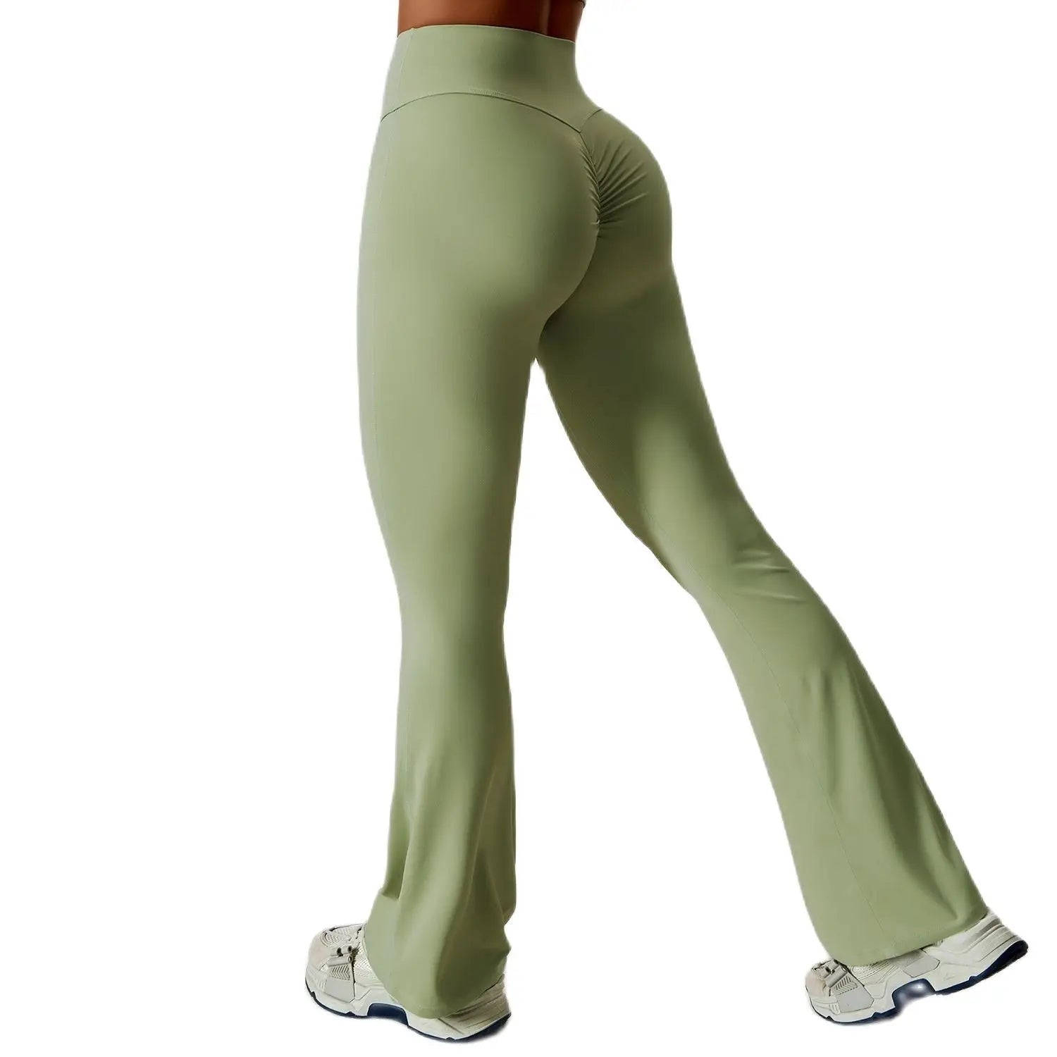 NIEUWE BREDE FLARE LEGGINGS