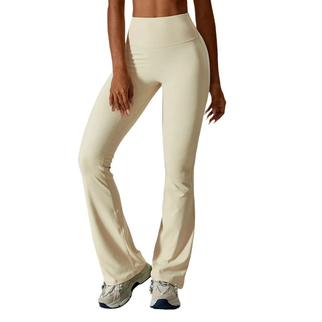 NIEUWE BREDE FLARE LEGGINGS