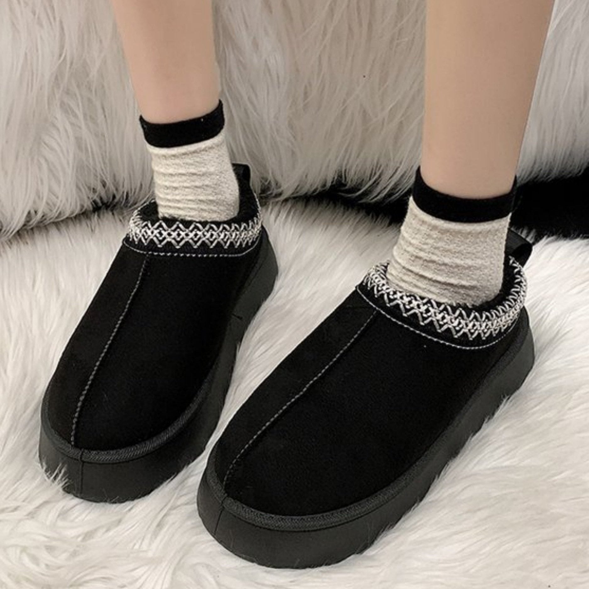 Winter Schoenen Voor Dames Met Zachte Zool Comfort All Day - Sloffen - Pantoffels