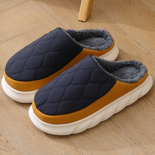 Pantoffels Heren Warm Ademende Zachte Voering Antislip Zool - Sloffen - Pantoffels