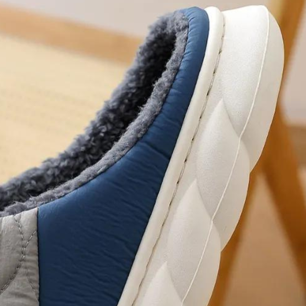 Pantoffels Heren Warm Ademende Zachte Voering Antislip Zool - Sloffen - Pantoffels