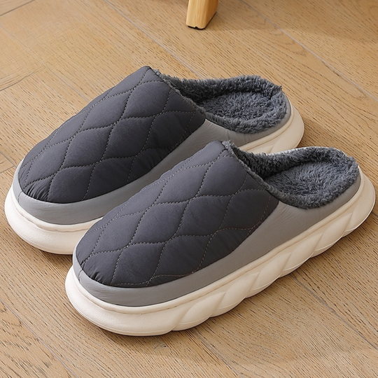 Pantoffels Heren Warm Ademende Zachte Voering Antislip Zool - Sloffen - Pantoffels