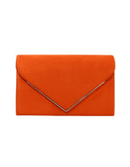 Segreto Suède-stijl Fluwelen Envelop Handtas