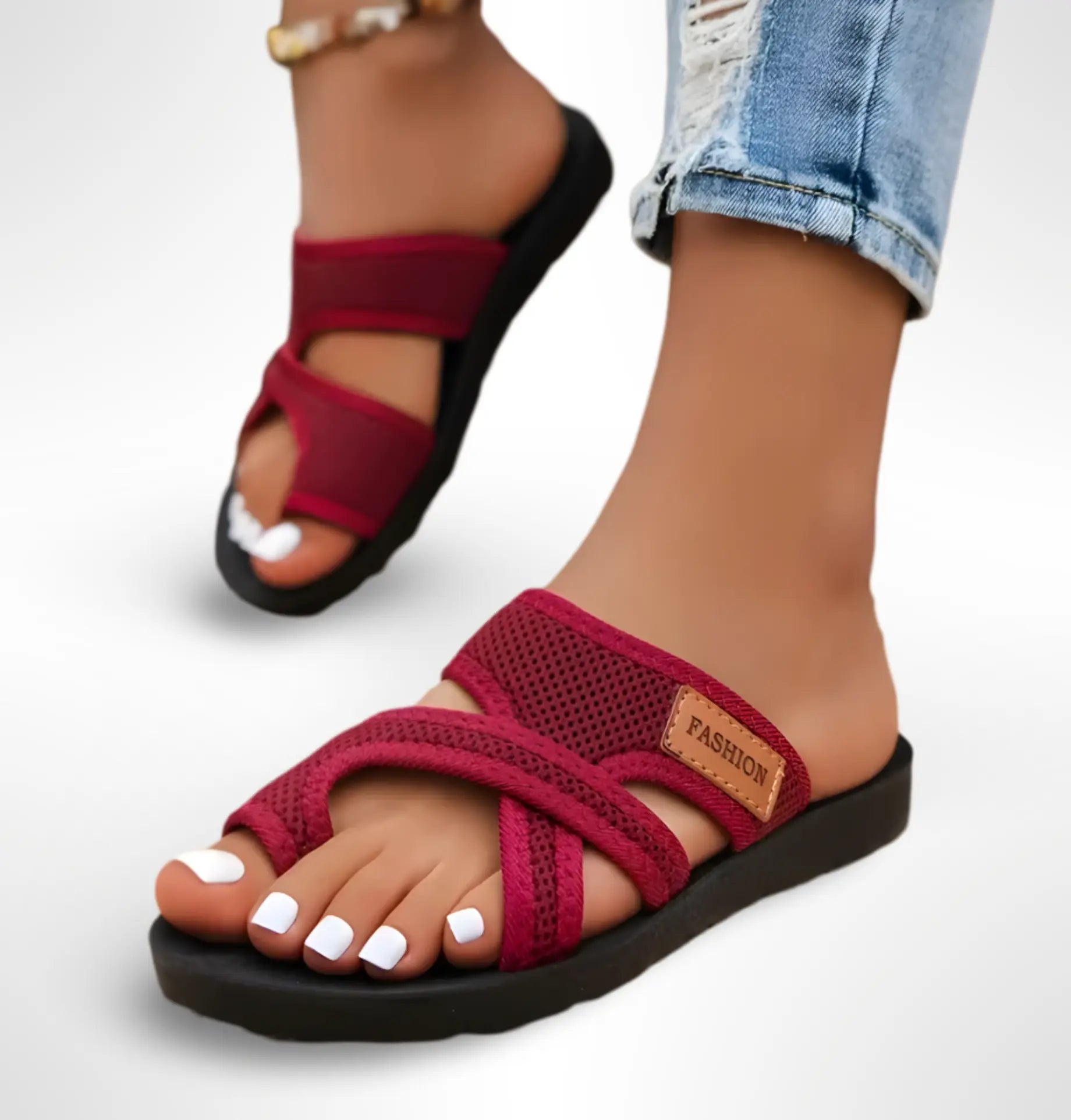 Sandalen Dames Comfort Correcterend Voor Hallux Valgus