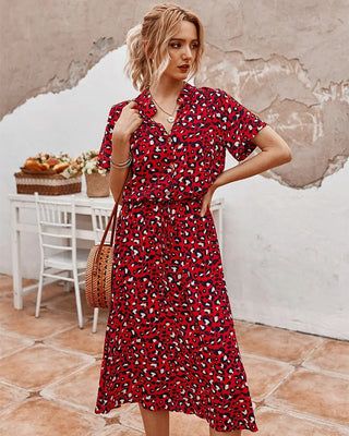 Zomerjurk met print | Luchtig en comfortabel