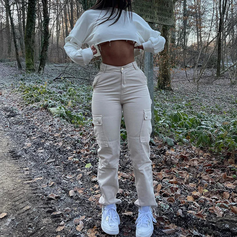 Run Right Back Cargo Broek voor Dames met Comfortabele Pasvorm