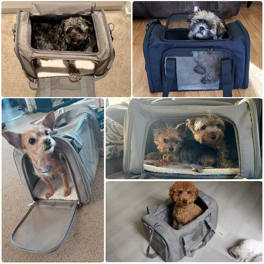 Deluxe Huisdier Draagtas voor Katten en Honden