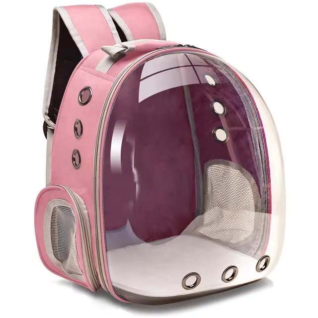 Katdrager Rugzak met Ademend Bubbeldesign voor Reizen