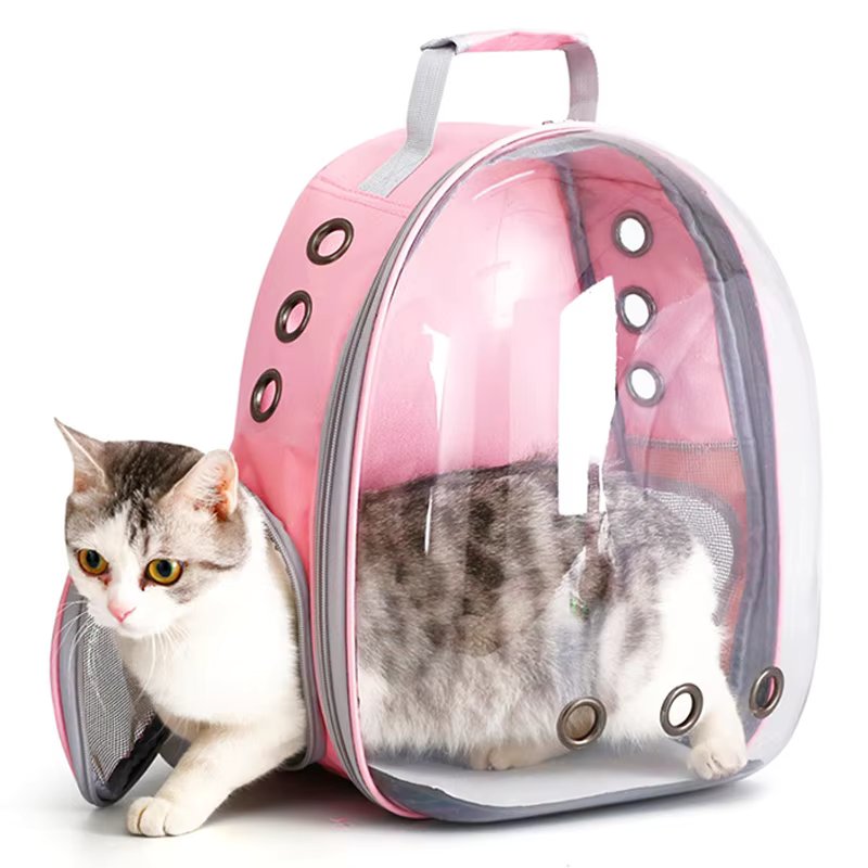 Katdrager Rugzak met Ademend Bubbeldesign voor Reizen