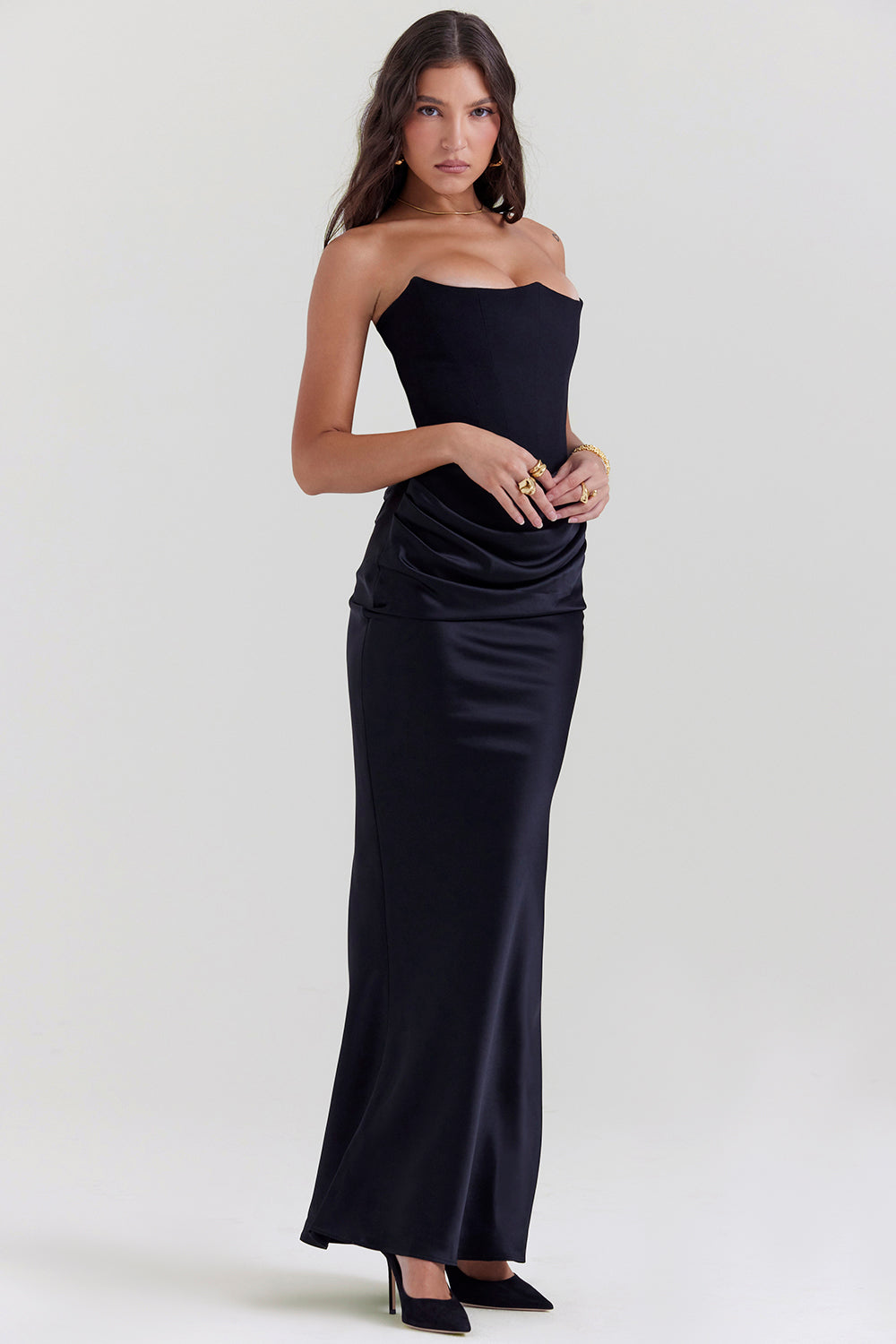 Lina - Elegante Maxi Jurk