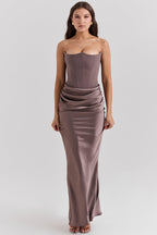 Lina - Elegante Maxi Jurk