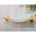 PinePath Adventure Bridge: aan de muur gemonteerde kattenloopbrug