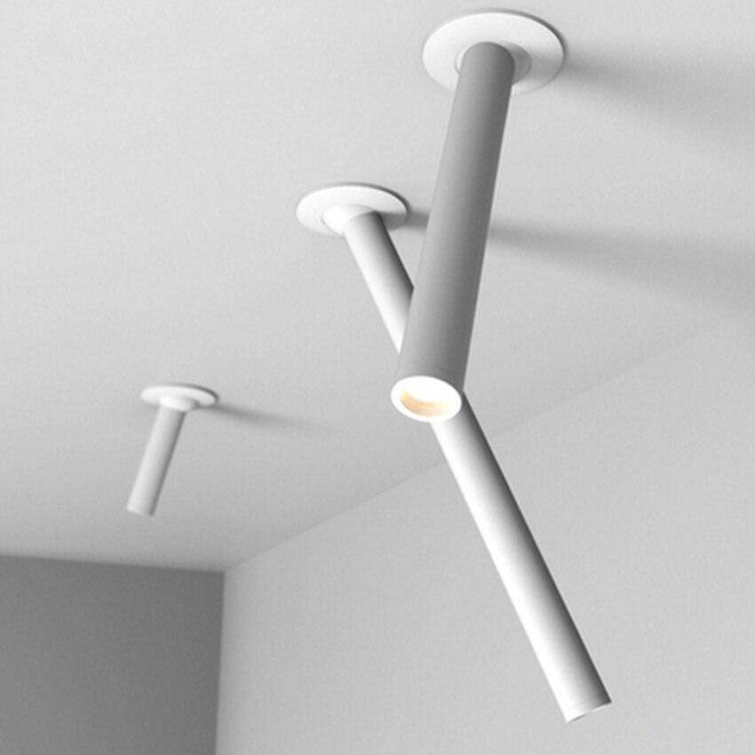 Moderne LED spot en verstelbare buis