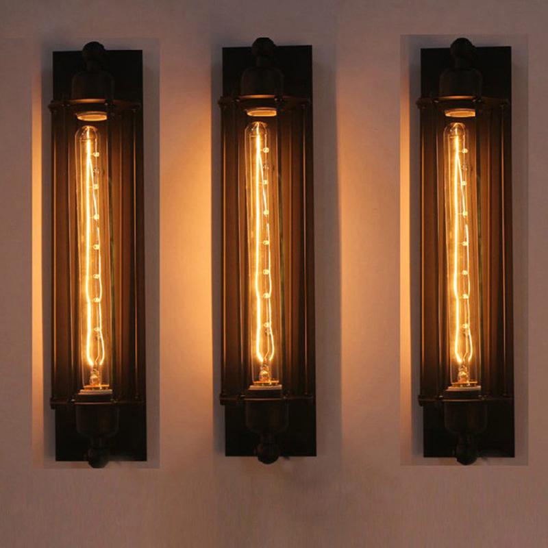 Wandlamp Smeedijzer Vintage Ontwerp Wandgemonteerd 18 Inch