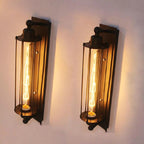 Wandlamp Smeedijzer Vintage Ontwerp Wandgemonteerd 18 Inch