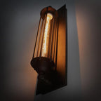 Wandlamp Smeedijzer Vintage Ontwerp Wandgemonteerd 18 Inch