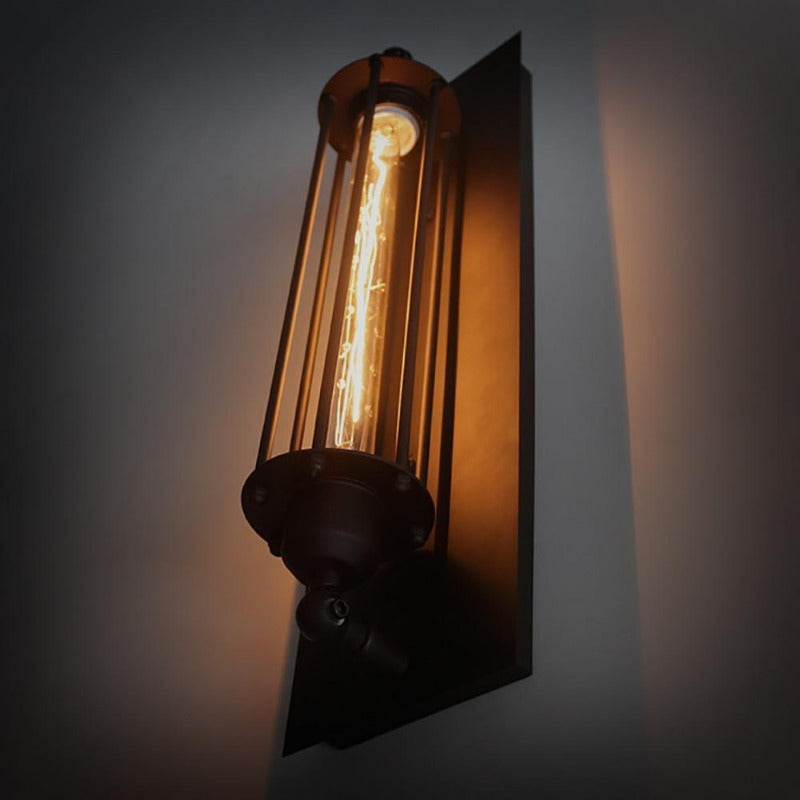 Wandlamp Smeedijzer Vintage Ontwerp Wandgemonteerd 18 Inch
