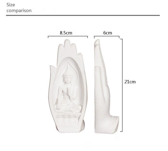 2 stuks Boeddhabeeldje