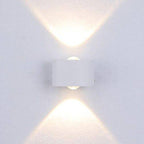LED Wandlamp Buiten (zwart of wit)