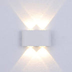 LED Wandlamp Buiten (zwart of wit)