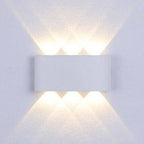 LED Wandlamp Buiten (zwart of wit)