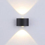 LED Wandlamp Buiten (zwart of wit)