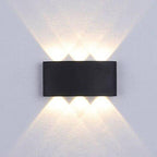 LED Wandlamp Buiten (zwart of wit)