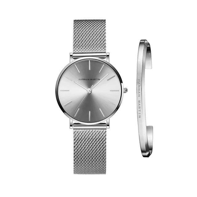 Horloge Gratis Armband Prachtige Moederdag Set Cadeautje