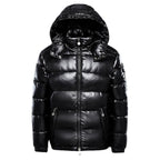 Donsjack Heren Nylon Donkerblauw M Warmte Isolatie Buiten