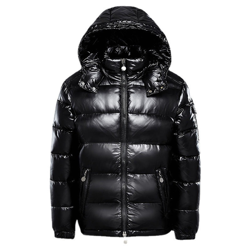 Donsjack Heren Nylon Donkerblauw M Warmte Isolatie Buiten
