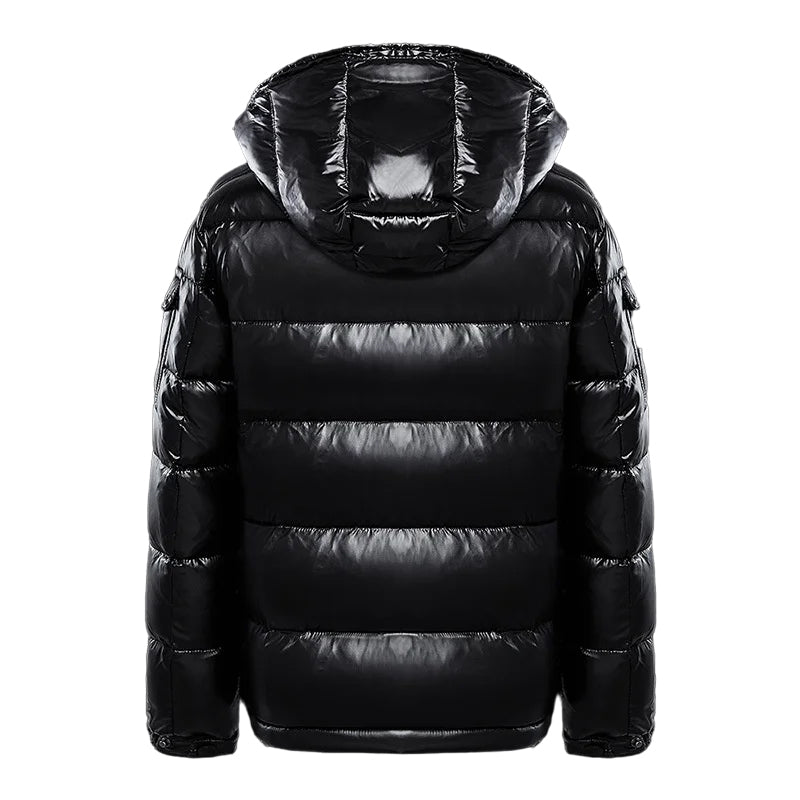 Donsjack Heren Nylon Donkerblauw M Warmte Isolatie Buiten