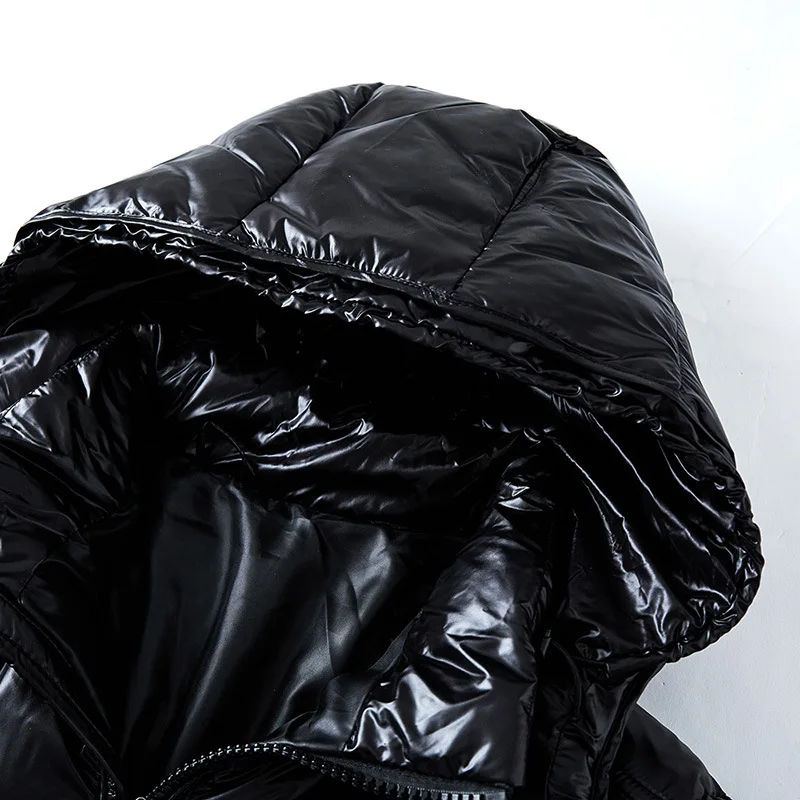 Donsjack Heren Nylon Donkerblauw M Warmte Isolatie Buiten