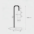 HoverLite - Minimalistische Draadloze Zwevende LED-lamp