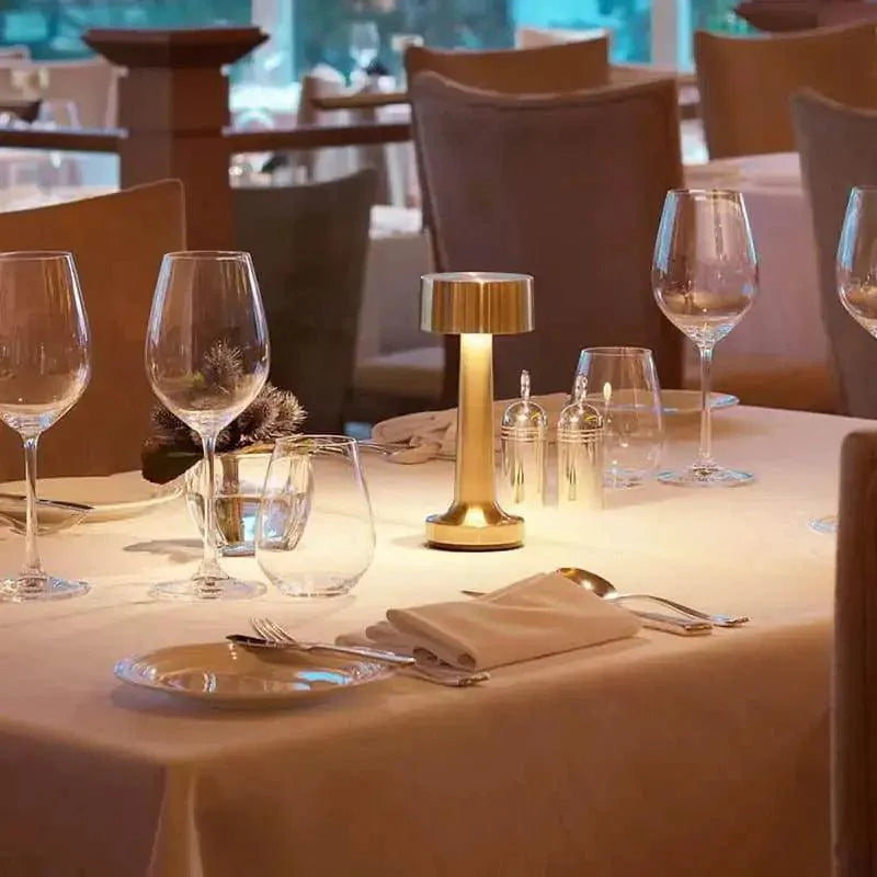 Vintora – Retro Bar Tafellamp – Stijlvolle Tafellamp met Dimfunctie