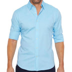 Figueral - kreukvrije Heren overhemd Met Rits