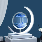 Quicksand Tafellamp Met Draaibaar Dynamisch 3D Zand En Zacht LED Licht Voor Sfeervolle Huisdecoratie En Oogbescherming