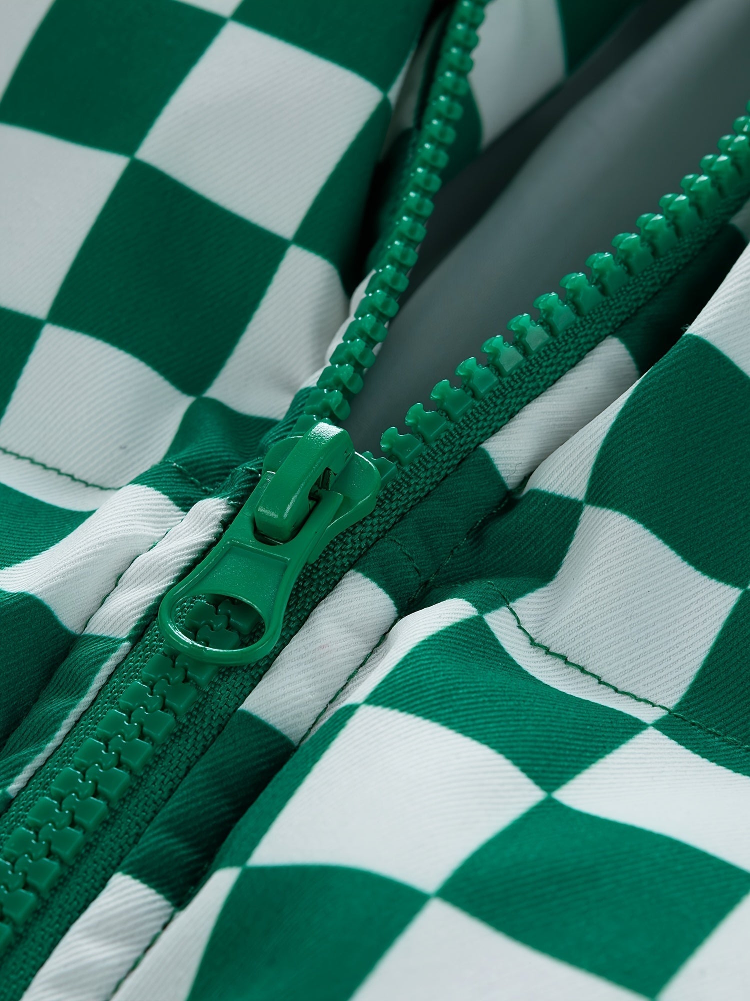 Pufferjas Geruit Voor Heren Met Normale Pasvorm Stijlvol - Pufferjas - Winterjas