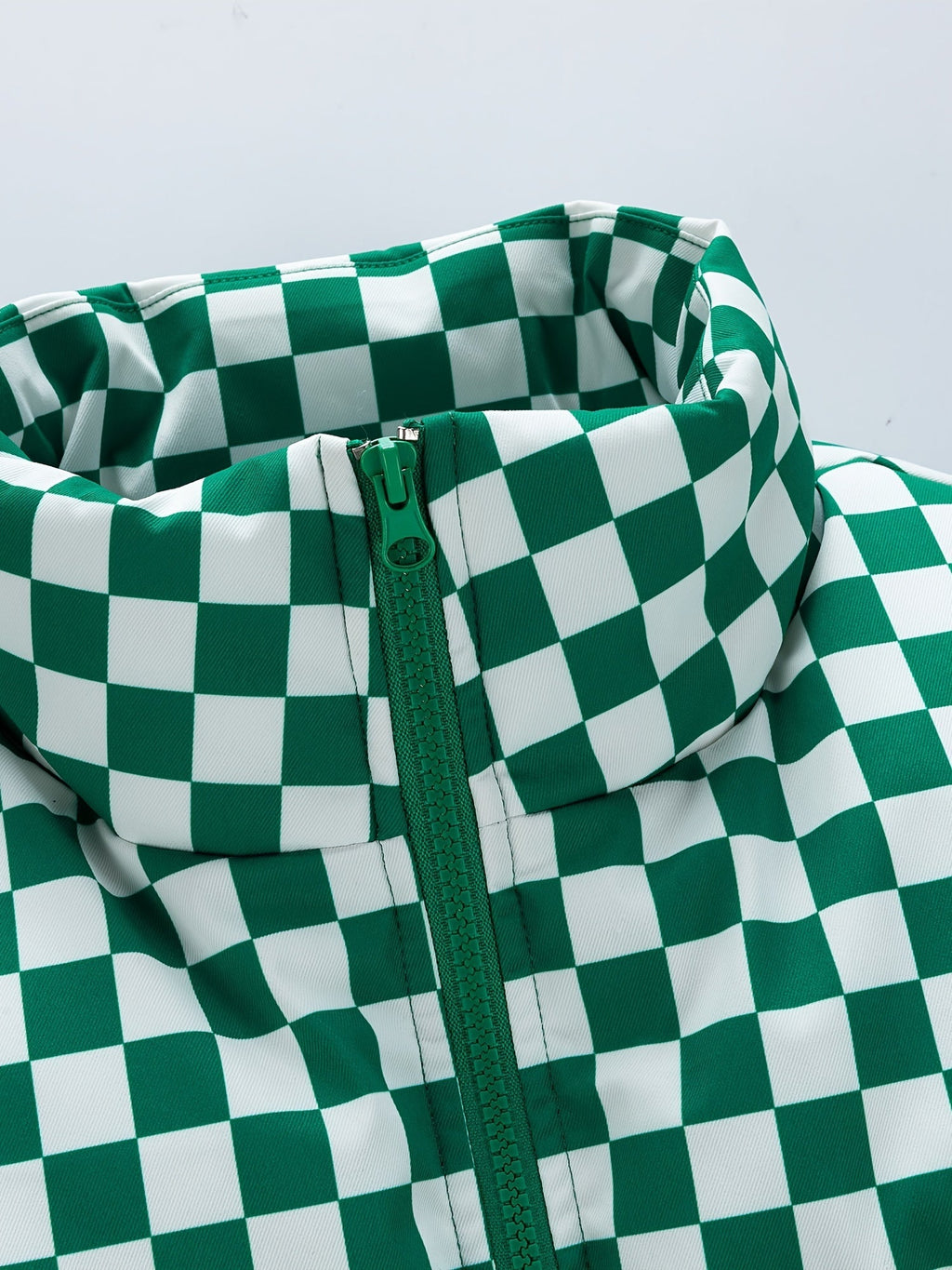 Pufferjas Geruit Voor Heren Met Normale Pasvorm Stijlvol - Pufferjas - Winterjas