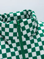 Pufferjas Geruit Voor Heren Met Normale Pasvorm Stijlvol - Pufferjas - Winterjas