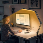 DeskGlow - Dimbare LED Bureaulamp met Verstelbare Arm en Kleurtemperatuur