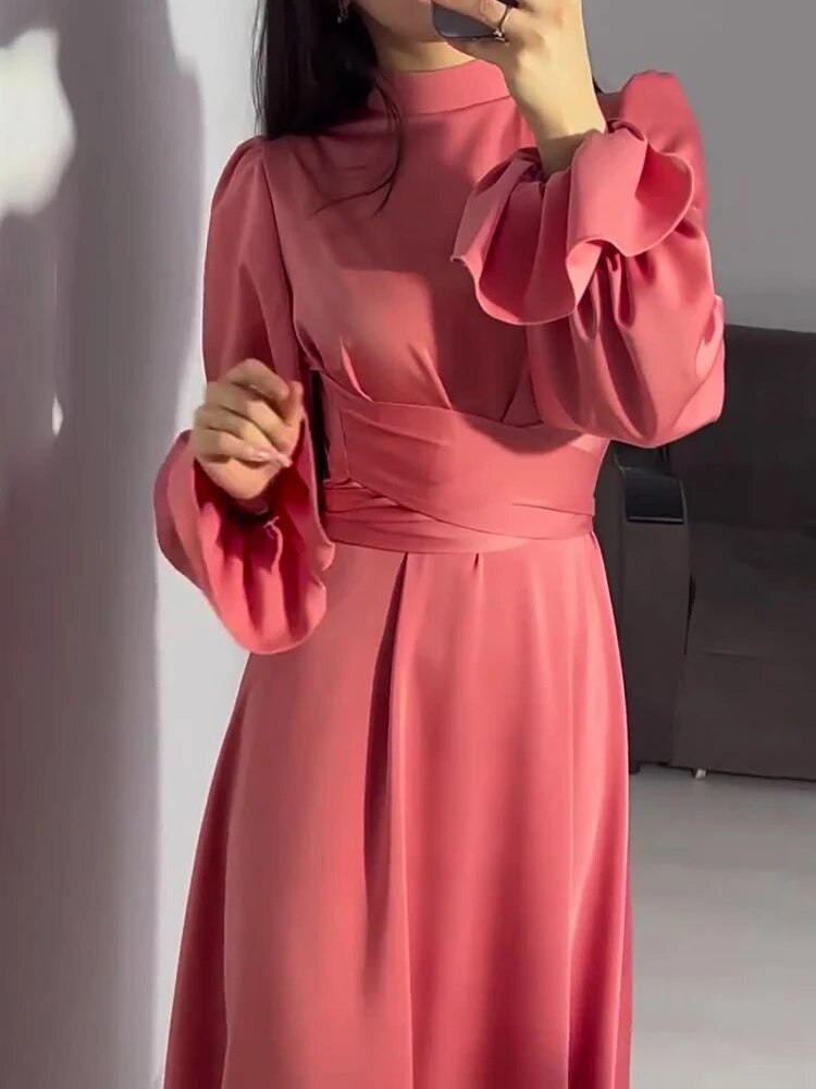 Zaraina - Eleganza kanten maxi-jurk