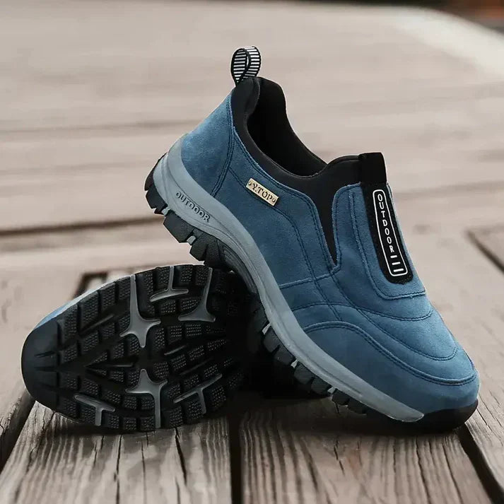 Suède Wandelschoenen met Ergonomische Inlegzolen voor Voetcomfort en Ondersteuning