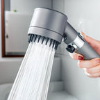 Aquelis - Verstelbare Hogedruk Douchekop Met 3 Standen En Waterfilter