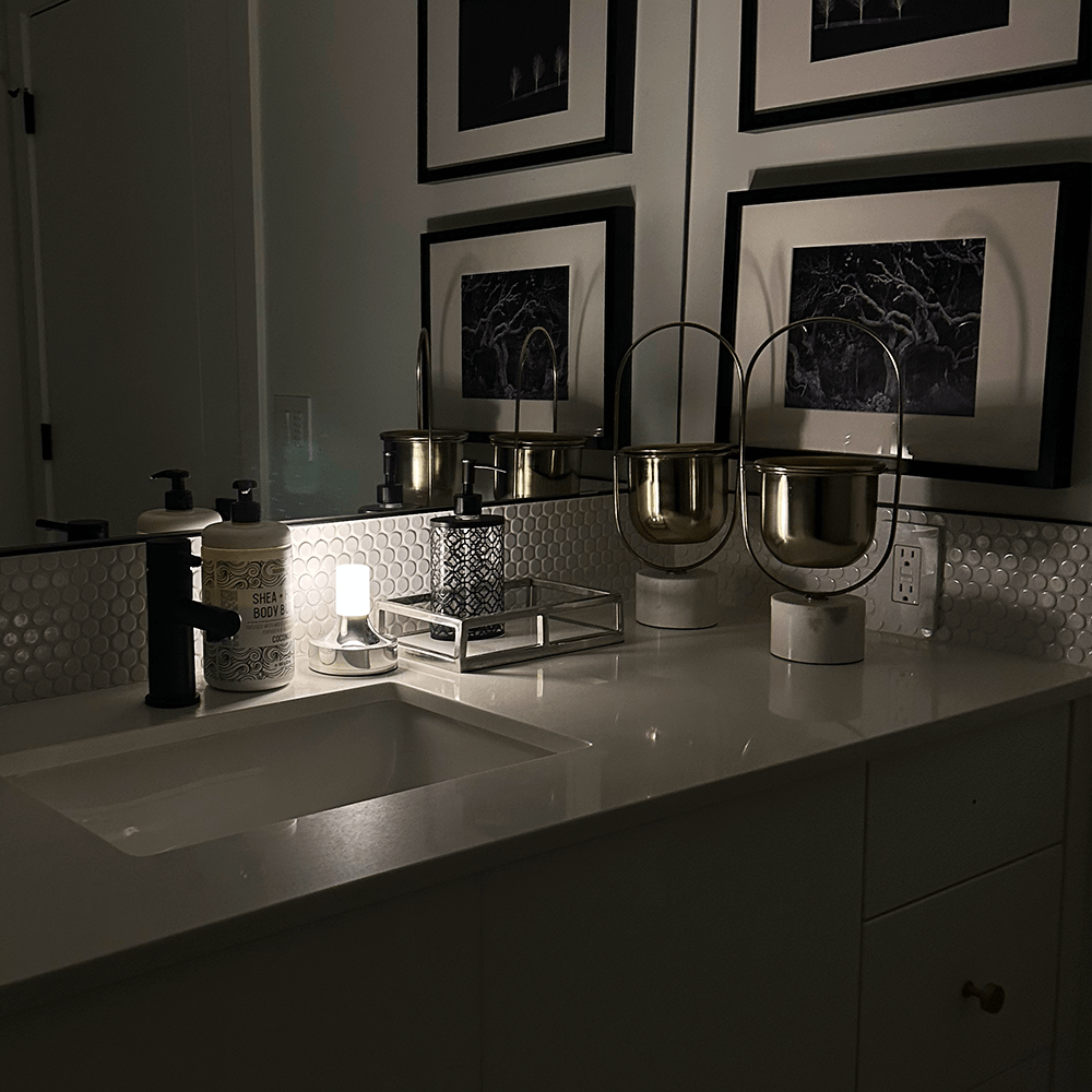 BoruGlow I Draadloze Tafellamp – Dimbaar LED, Waterbestendig voor Binnen & Buiten
