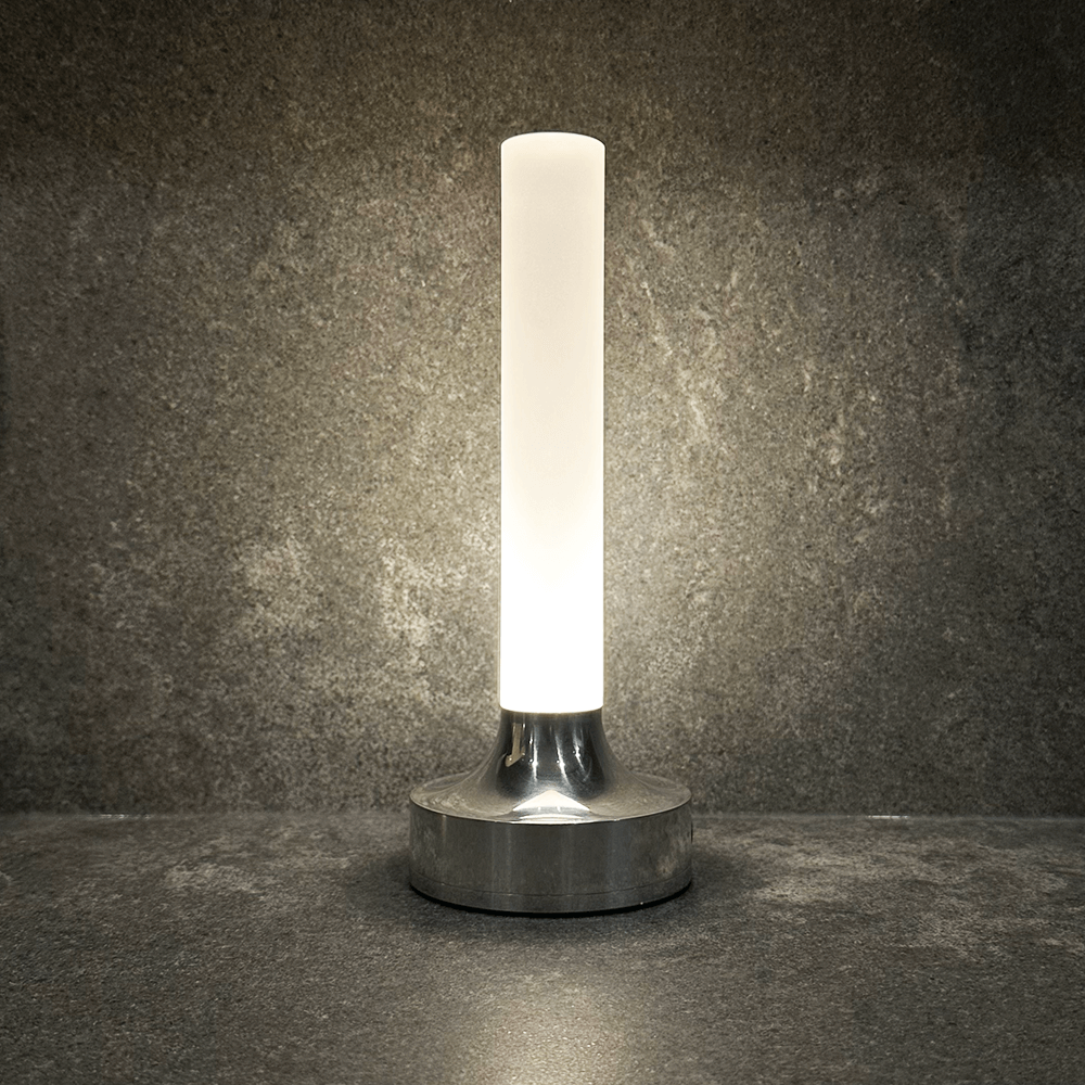 BoruGlow I Draadloze Tafellamp – Dimbaar LED, Waterbestendig voor Binnen & Buiten