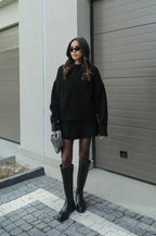 Damure - Cozy Knit 2-delige Trui en Rok set