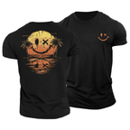 T-Shirt Zomer Smiley Zee Luchtig Met Achterop Kunstwerk
